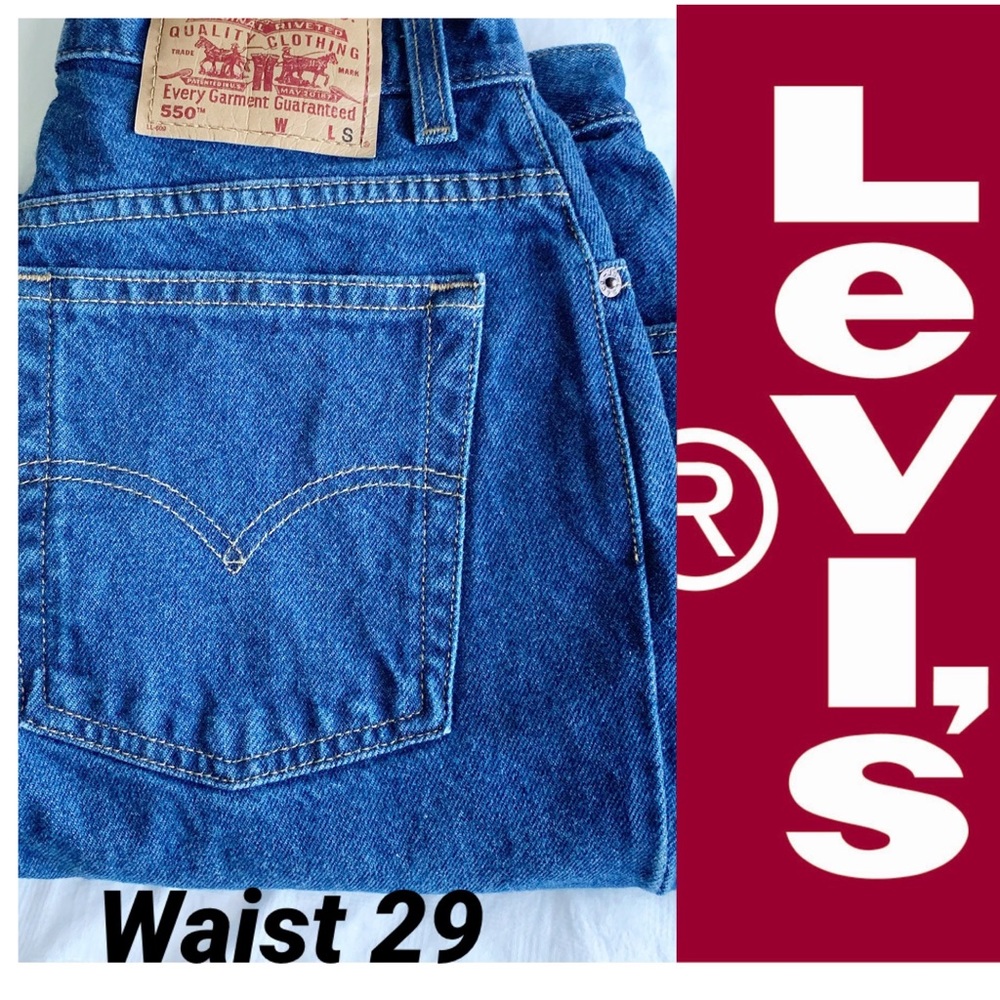 Vintage Levi’s High Rise 550 Jeans